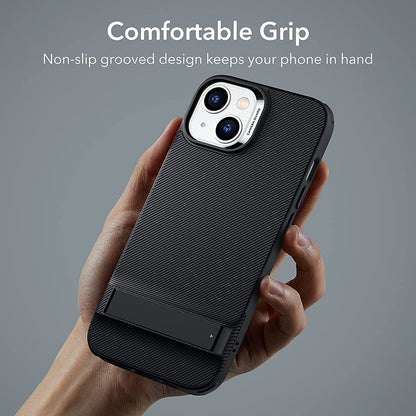 Étui pour Apple iPhone 14 Plus, ESR, Air Shield Boost Kickstand, Noir