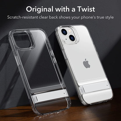Étui pour Apple iPhone 14 Plus, ESR, Air Shield Boost Kickstand, Transparent