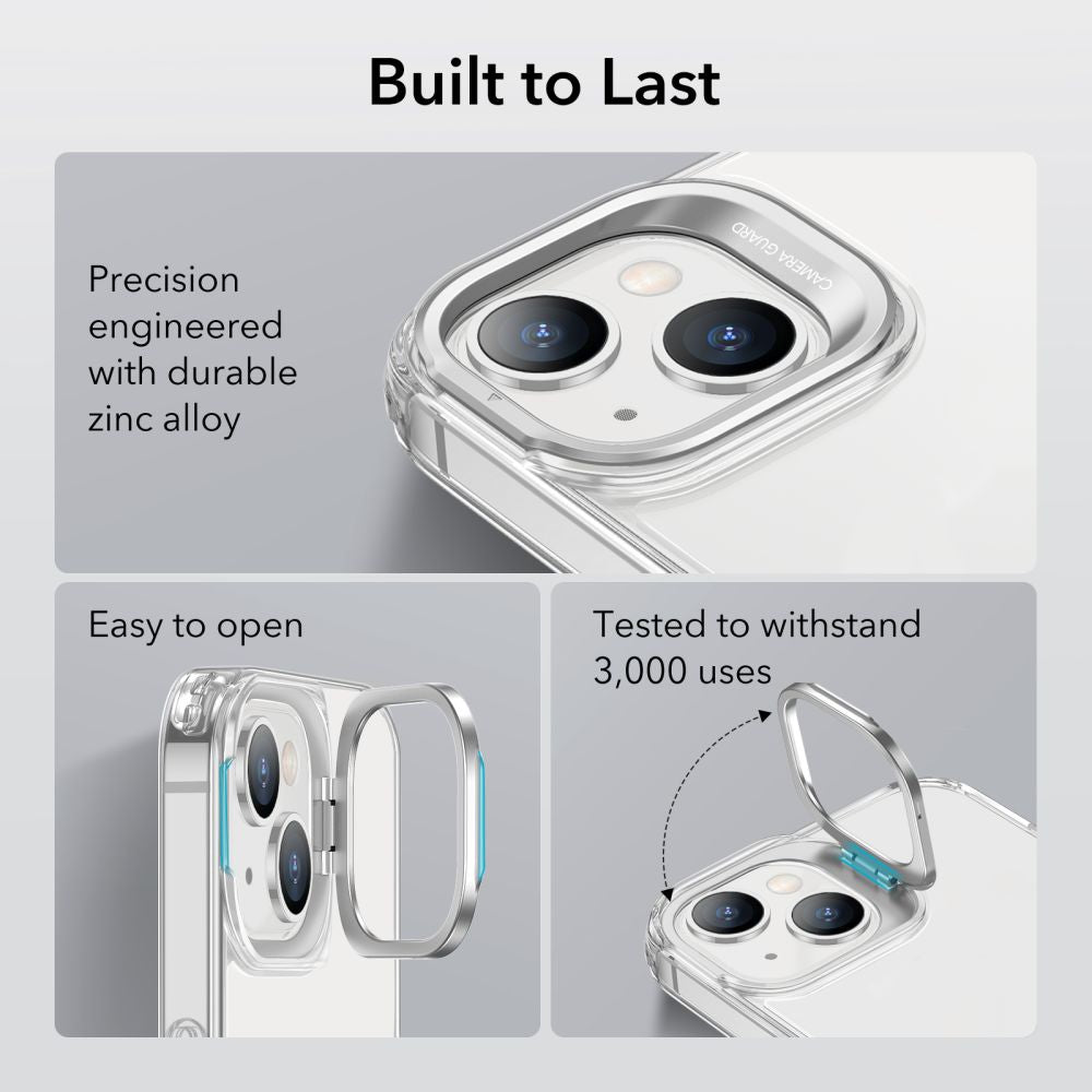 Étui pour Apple iPhone 14 Plus, ESR, Classic Kickstand, Transparent