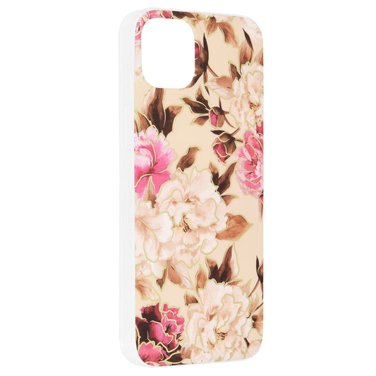 Coque pour Apple iPhone 14 Plus, Techsuit, Marble, Beige