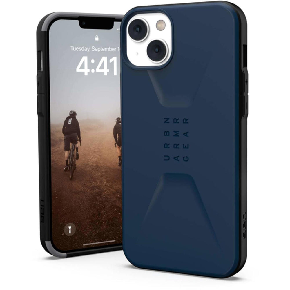 Coque pour Apple iPhone 14 Plus, Urban Armor Gear, Civilian, Bleu marine