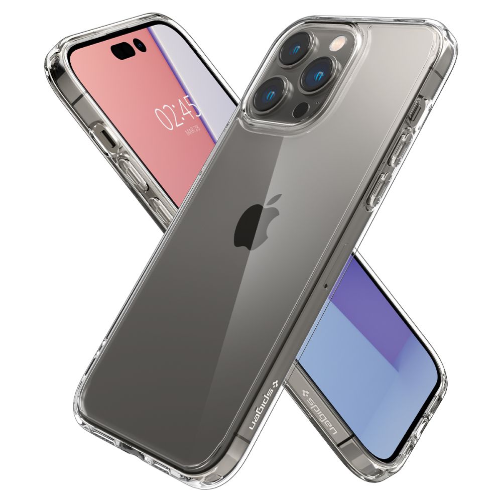 Étui pour Apple iPhone 14 Pro Max, Spigen, Ultra Hybrid, Transparent ACS04816