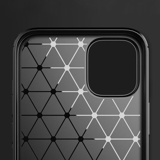 Coque pour Apple iPhone 14 Pro Max, Techsuit, Carbone, Noire