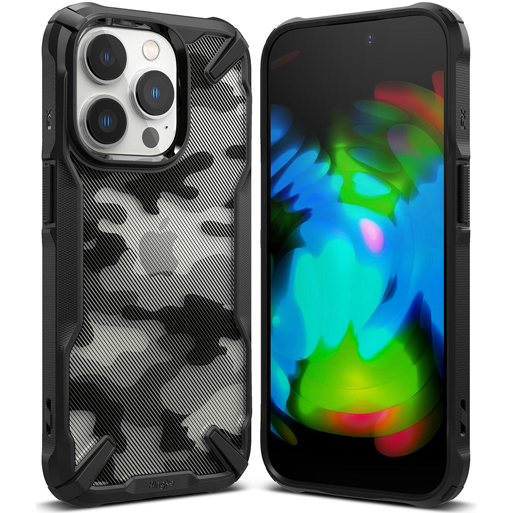 Étui pour Apple iPhone 14 Pro, Ringke, Fusion X Design, Camouflage