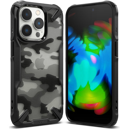 Étui pour Apple iPhone 14 Pro, Ringke, Fusion X Design, Camouflage