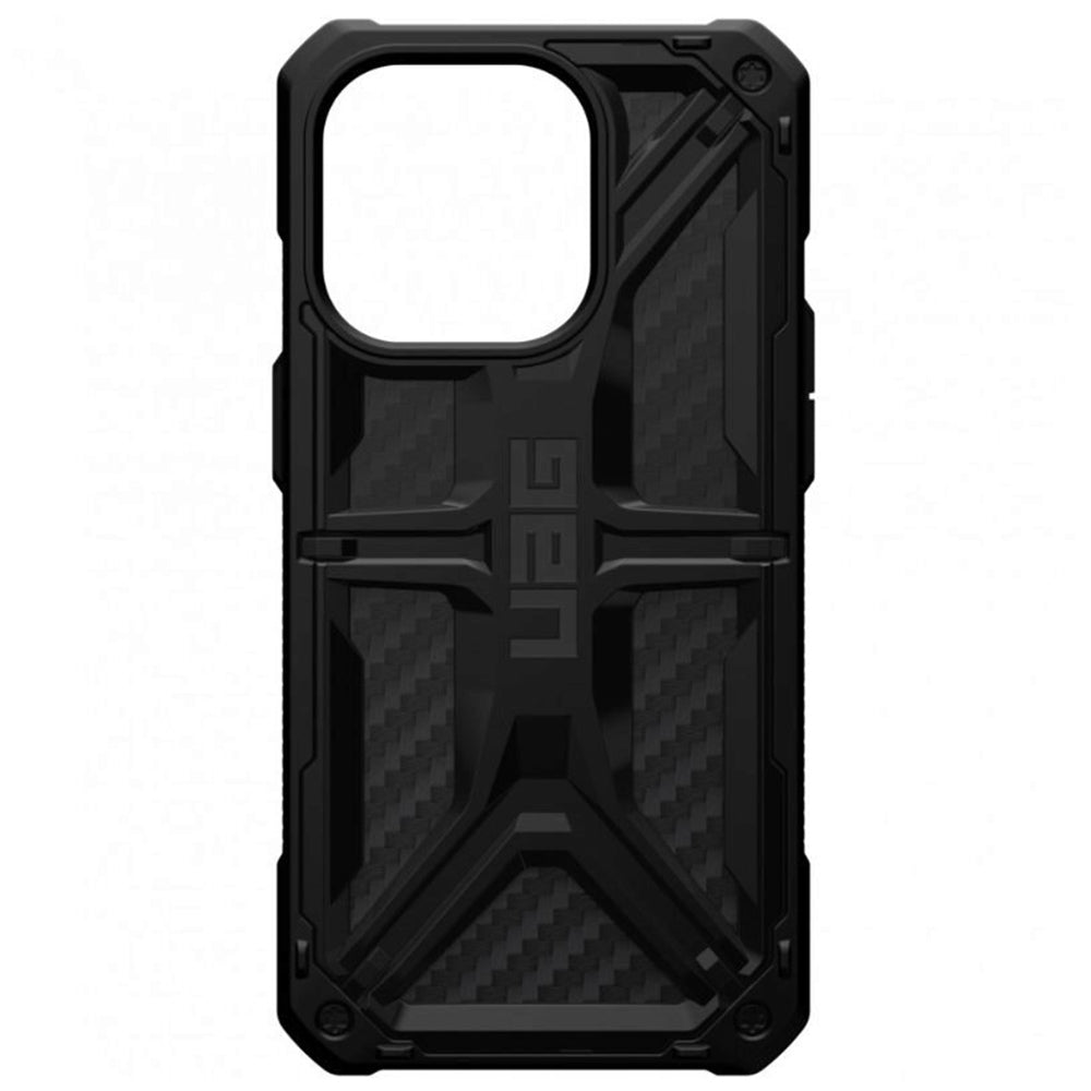 Coque pour Apple iPhone 14 Pro, Urban Armor Gear, Monarch Carbon, Noire