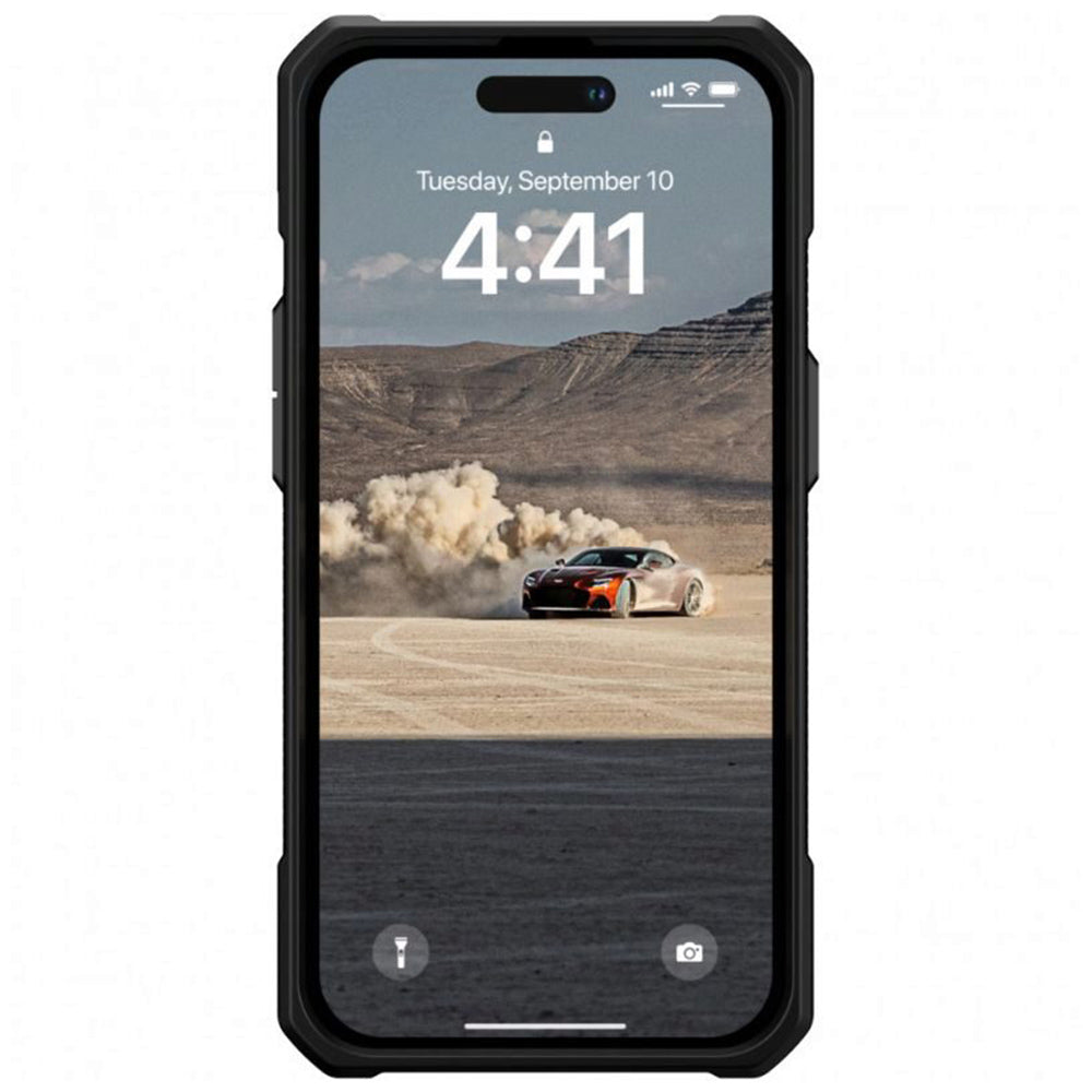 Coque pour Apple iPhone 14 Pro, Urban Armor Gear, Monarch Carbon, Noire