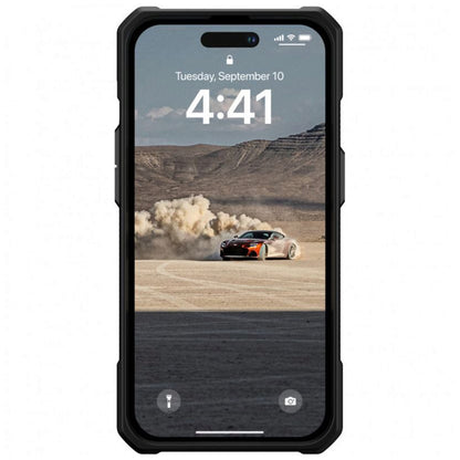 Coque pour Apple iPhone 14 Pro, Urban Armor Gear, Monarch Carbon, Noire
