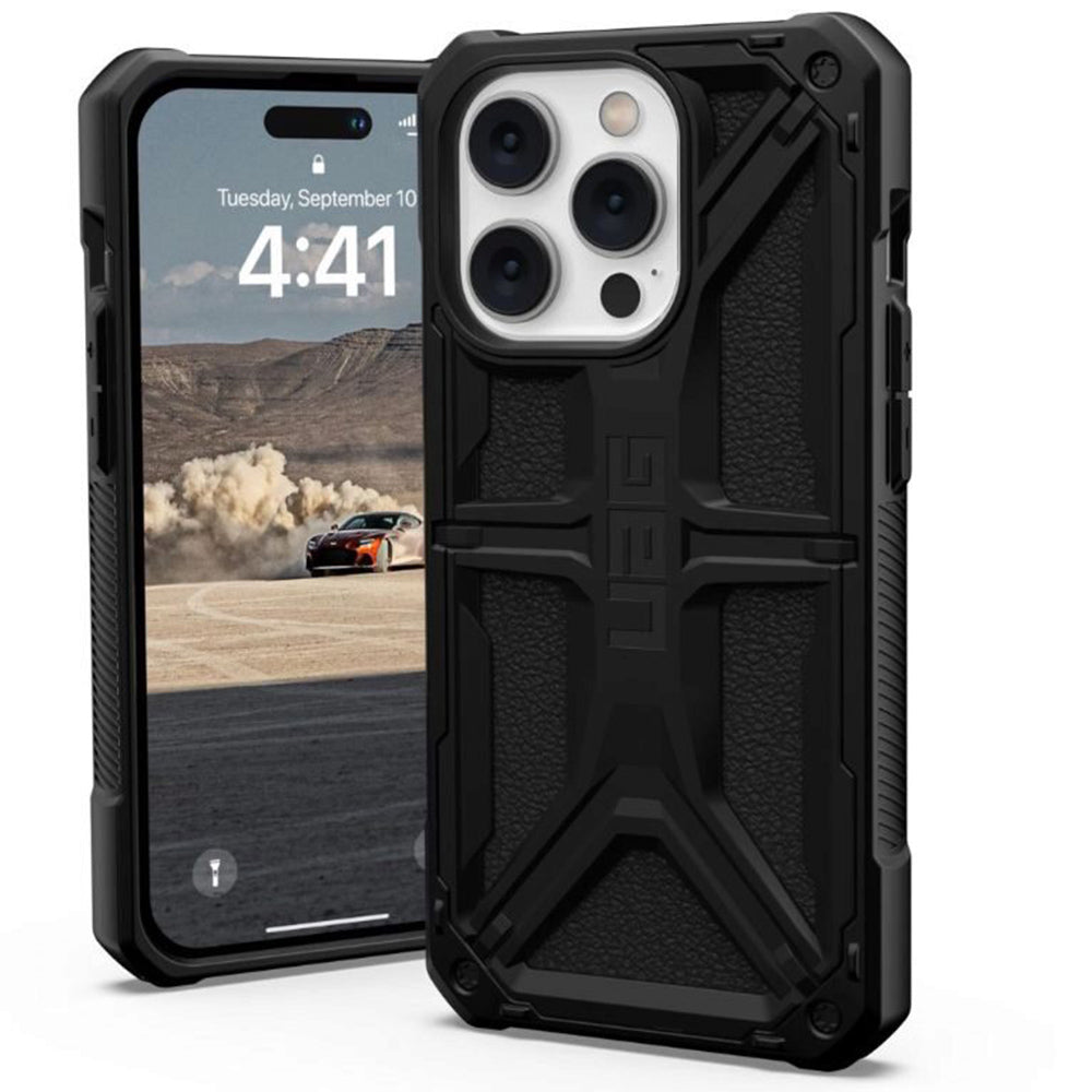 Coque pour Apple iPhone 14 Pro, Urban Armor Gear, Monarch, Noire
