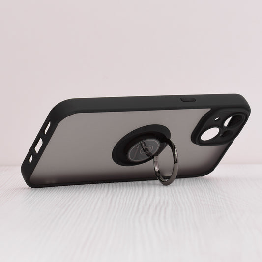 Coque pour Apple iPhone 14, Techsuit, Glinth, Noire