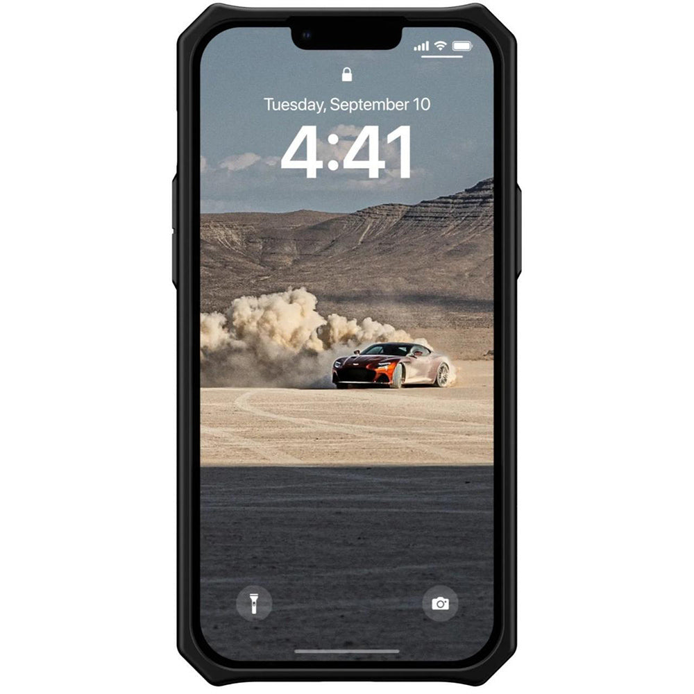 Coque pour Apple iPhone 14, Urban Armor Gear, Monarch Carbon, Noire