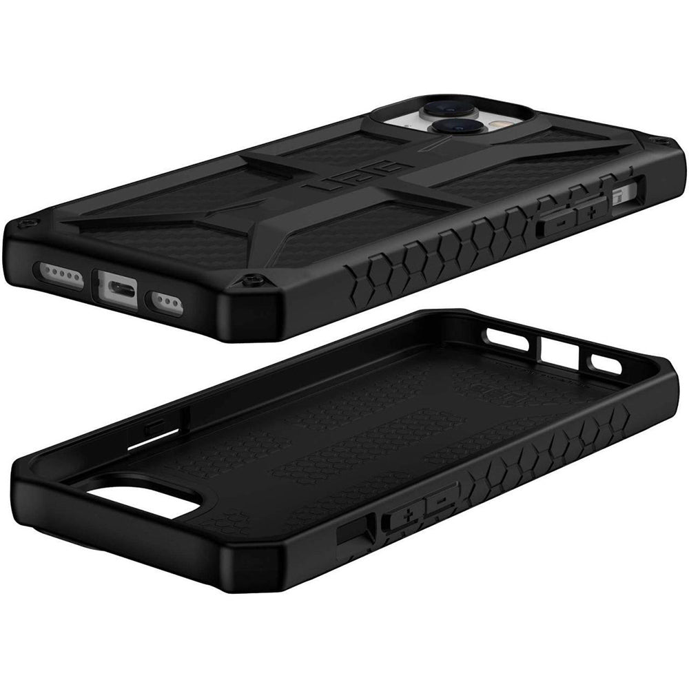 Coque pour Apple iPhone 14, Urban Armor Gear, Monarch Carbon, Noire