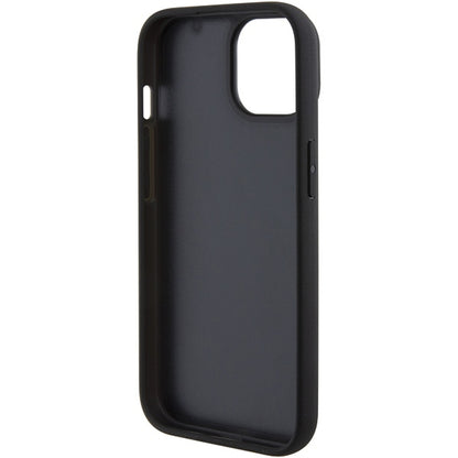 Coque pour Apple iPhone 15 Plus, BMW, estampage à chaud naturel, noire