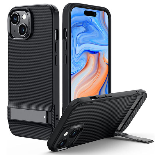 Étui pour Apple iPhone 15 Plus, ESR, Air Shield Boost Kickstand, Noir