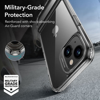Étui pour Apple iPhone 15 Plus, ESR, Air Shield Boost Kickstand, Transparent