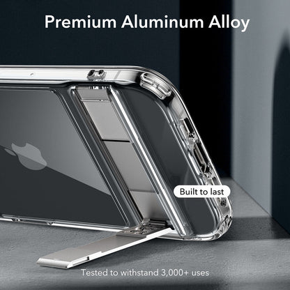 Étui pour Apple iPhone 15 Plus, ESR, Air Shield Boost Kickstand, Transparent