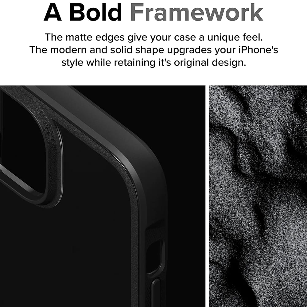 Coque pour Apple iPhone 15 Plus, Ringke, Fusion Bold, Noire