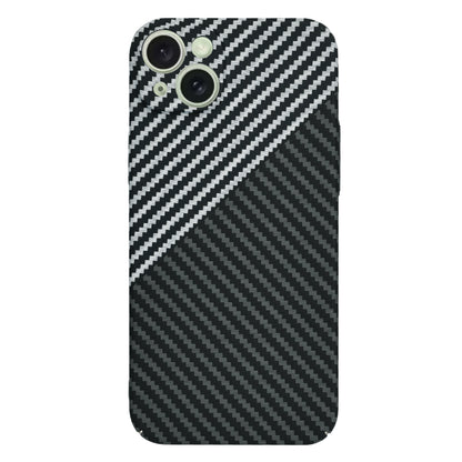 Coque pour Apple iPhone 15 Plus, Techsuit, Carbonite FiberShell, Noir Gris