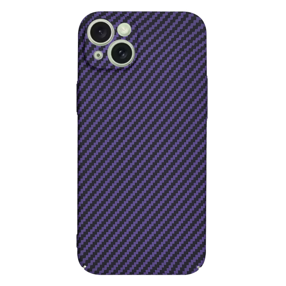 Coque pour Apple iPhone 15 Plus, Techsuit, Carbonite FiberShell, Violet