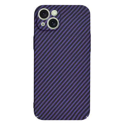 Coque pour Apple iPhone 15 Plus, Techsuit, Carbonite FiberShell, Violet