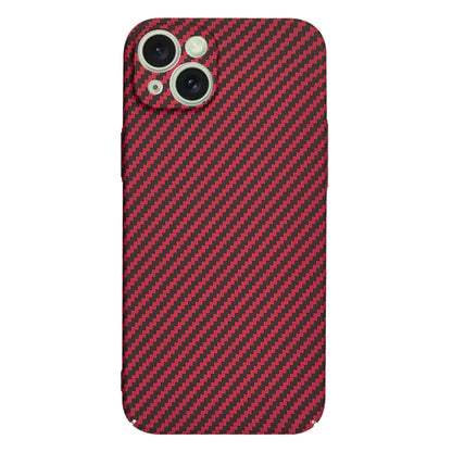 Coque pour Apple iPhone 15 Plus, Techsuit, Carbonite FiberShell, Rouge
