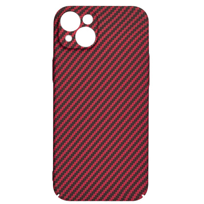Coque pour Apple iPhone 15 Plus, Techsuit, Carbonite FiberShell, Rouge