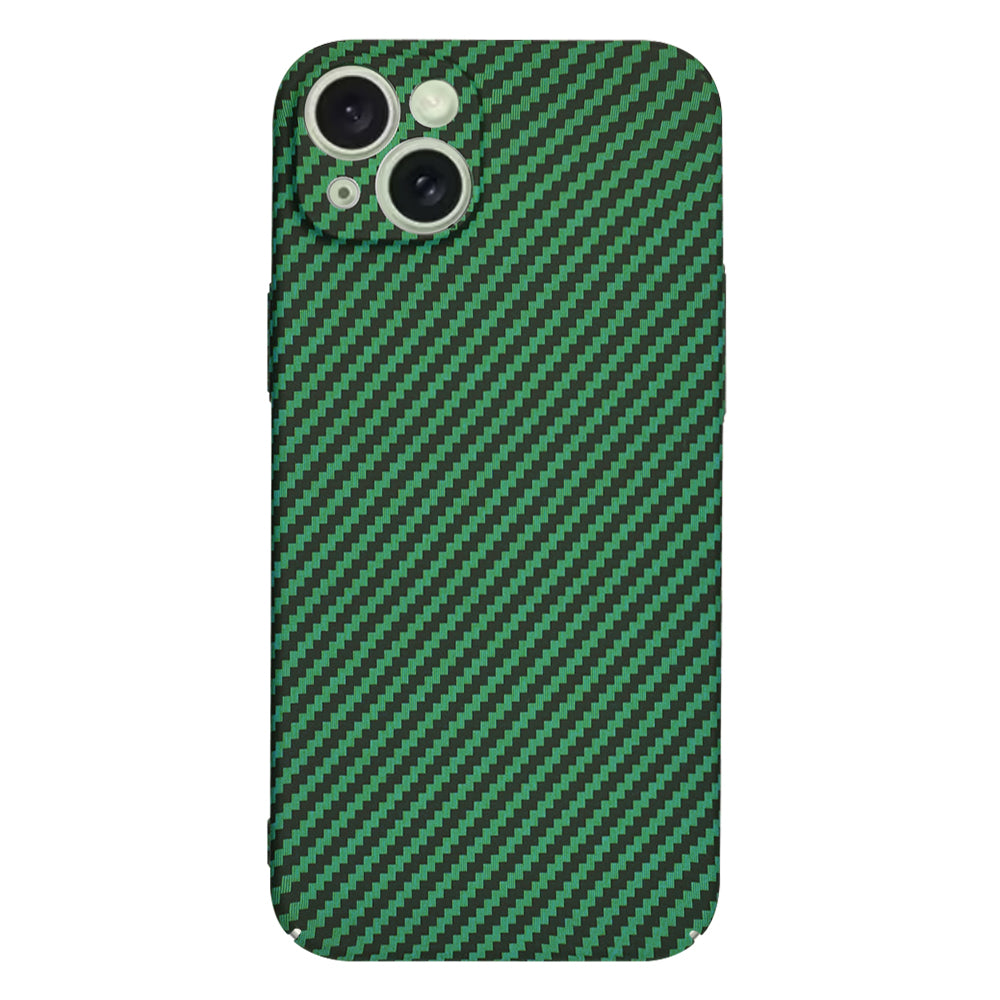 Coque pour Apple iPhone 15 Plus, Techsuit, Carbonite FiberShell, Vert