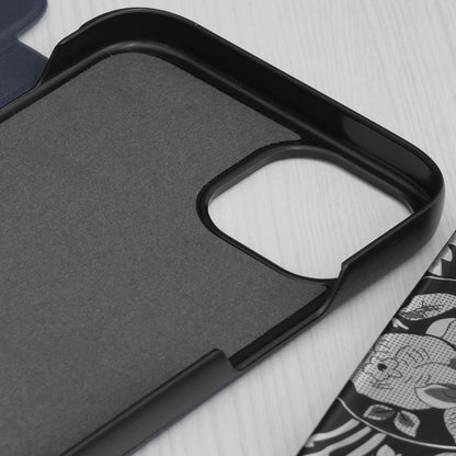 Coque pour Apple iPhone 15 Plus, Techsuit, eFold, Bleu Foncé