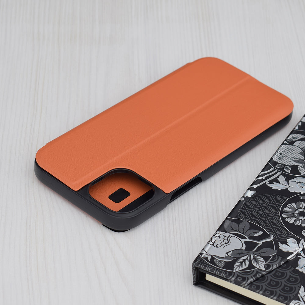 Coque pour Apple iPhone 15 Plus, Techsuit, eFold, Orange