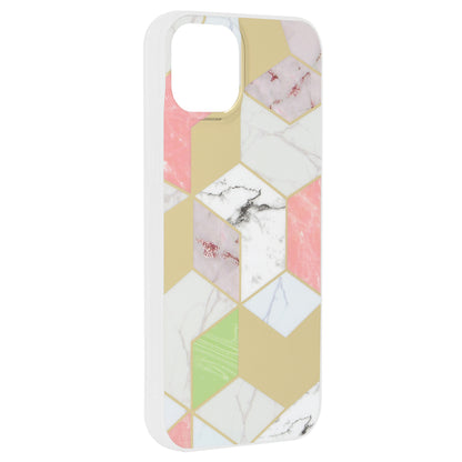 Coque pour Apple iPhone 15 Plus, Techsuit, Marble, Violet