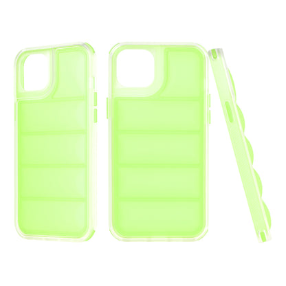 Case for Apple iPhone 15 Plus, Techsuit, Wave Shield, Green