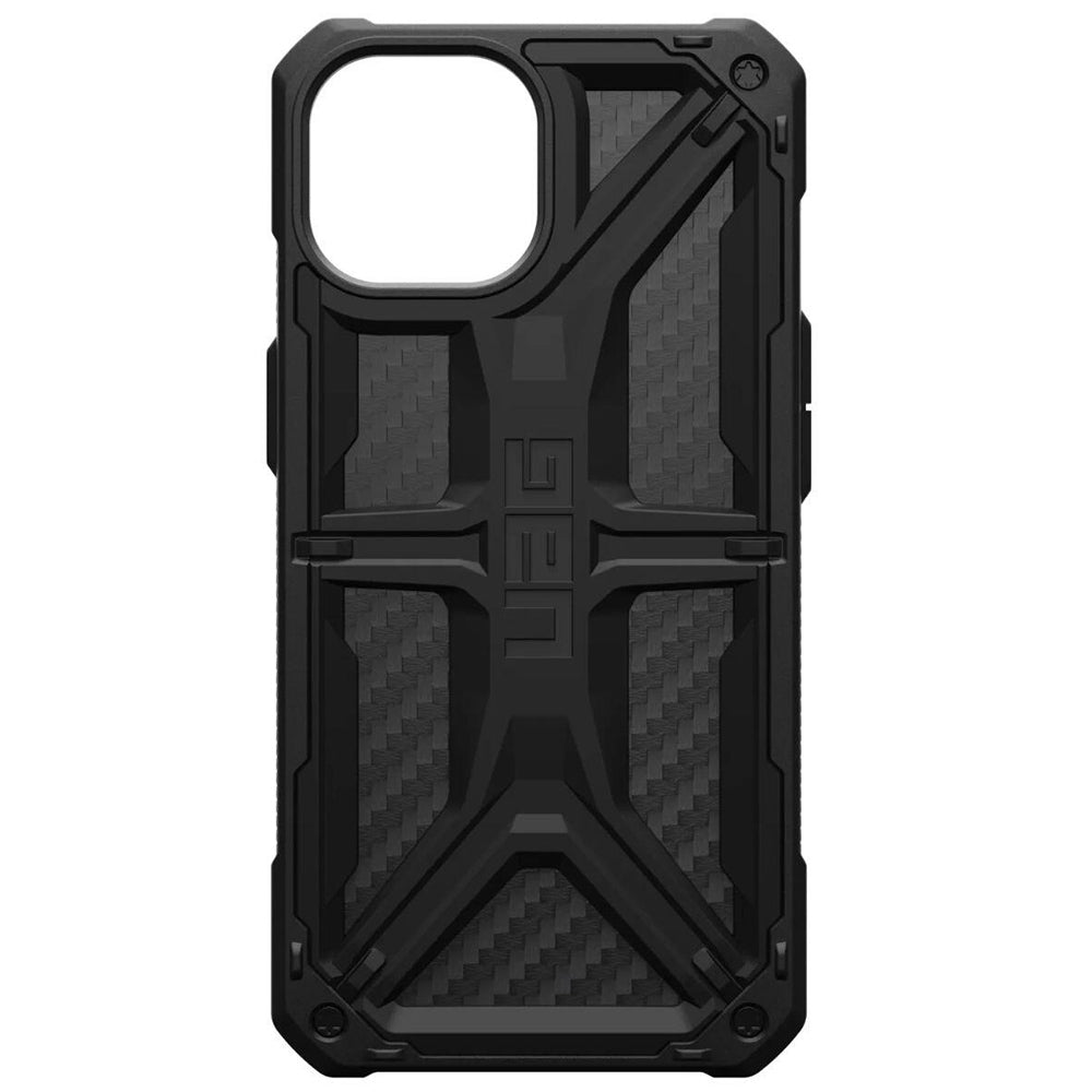Coque pour Apple iPhone 15 Plus, Urban Armor Gear, Monarch Carbon, Noire
