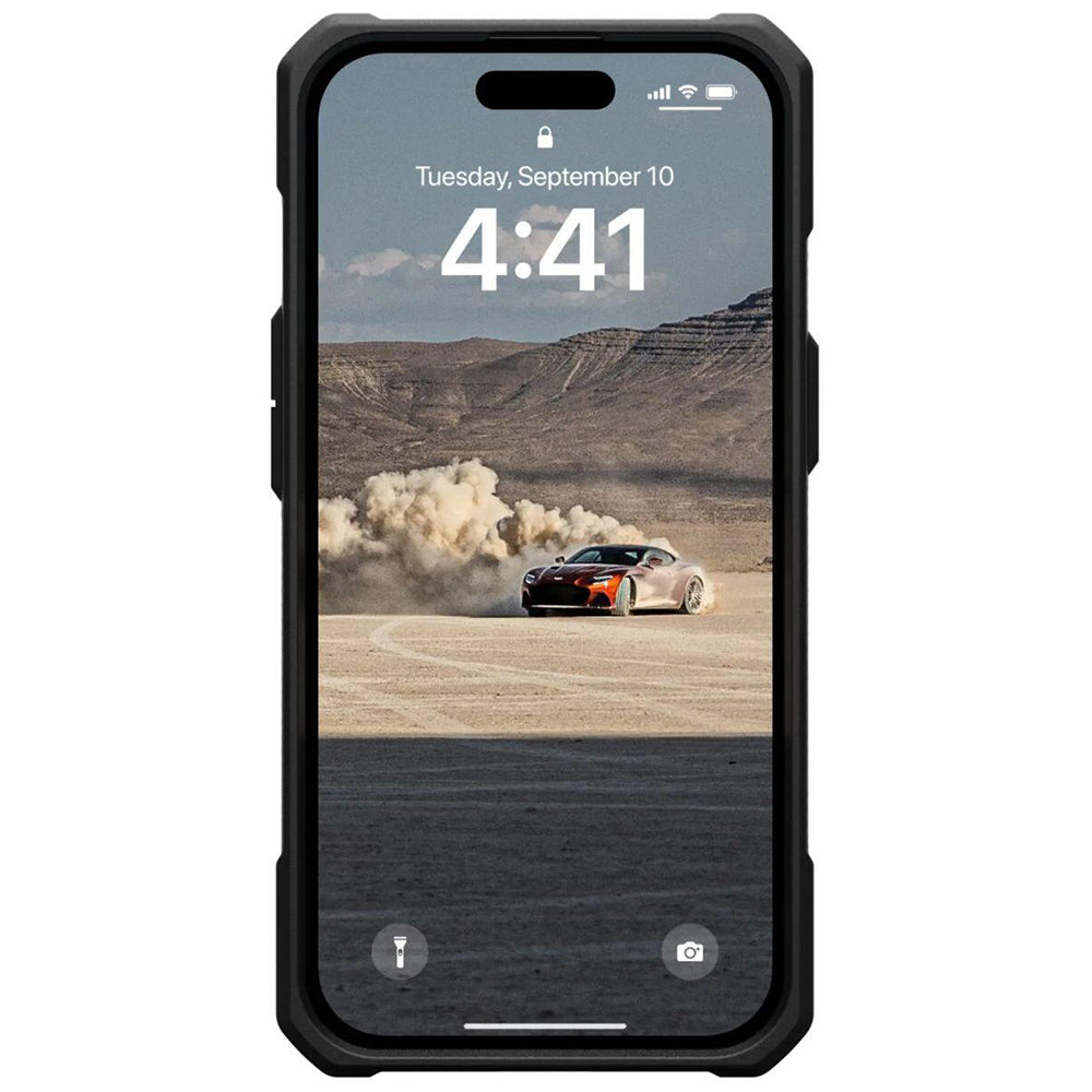 Coque pour Apple iPhone 15 Plus, Urban Armor Gear, Monarch Kevlar, Noire