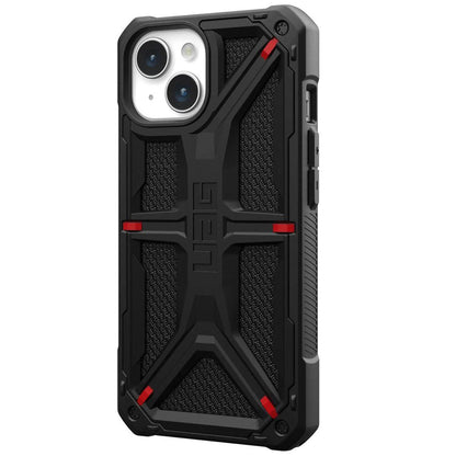 Coque pour Apple iPhone 15 Plus, Urban Armor Gear, Monarch Kevlar, Noire