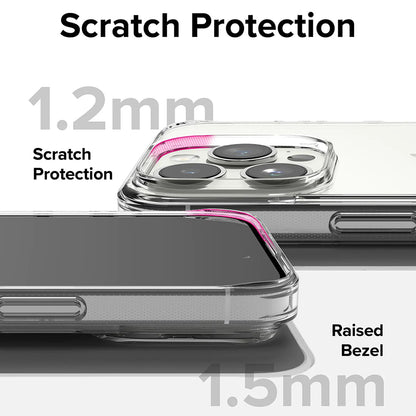 Coque pour Apple iPhone 15 Pro Max, Ringke, Fusion, Transparente