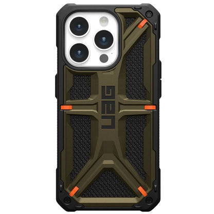 Coque pour Apple iPhone 15 Pro Max, Urban Armor Gear, Monarch Kevlar, Vert