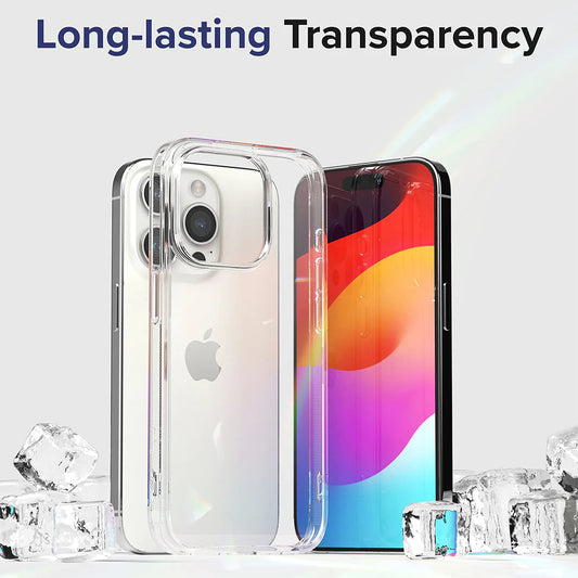 Coque pour Apple iPhone 15 Pro, Ringke, Fusion, Transparente