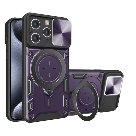 Coque pour Apple iPhone 15 Pro, Techsuit, CamGuard Pro, Violet