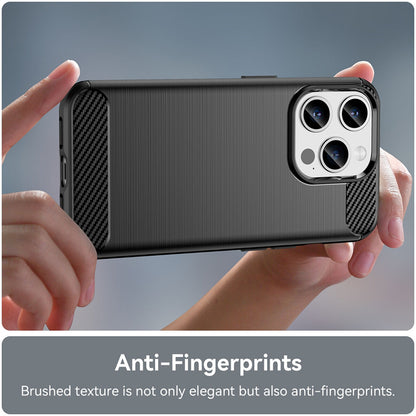 Coque pour Apple iPhone 15 Pro, Techsuit, Carbone, Noire