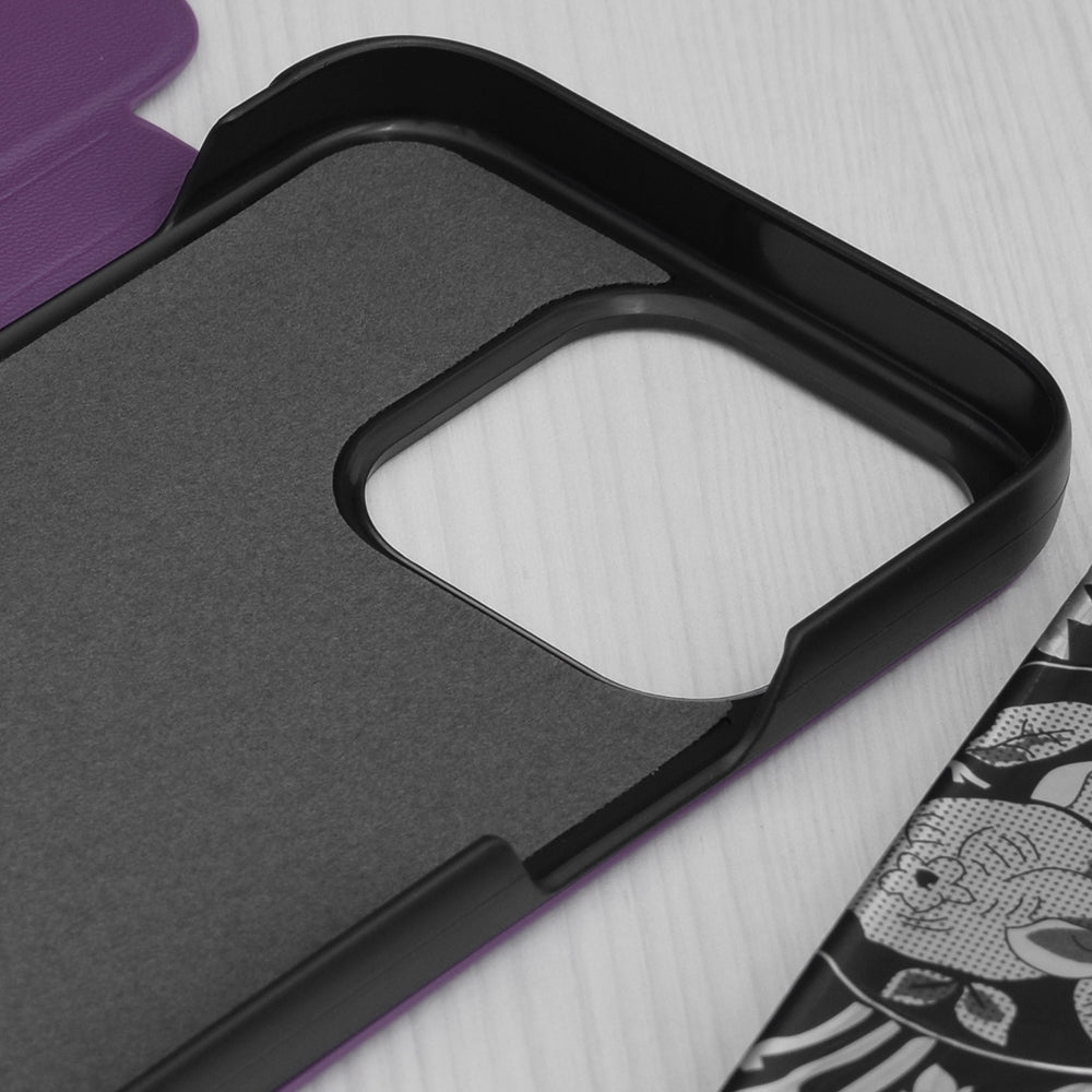 Coque pour Apple iPhone 15 Pro, Techsuit, eFold, Violet