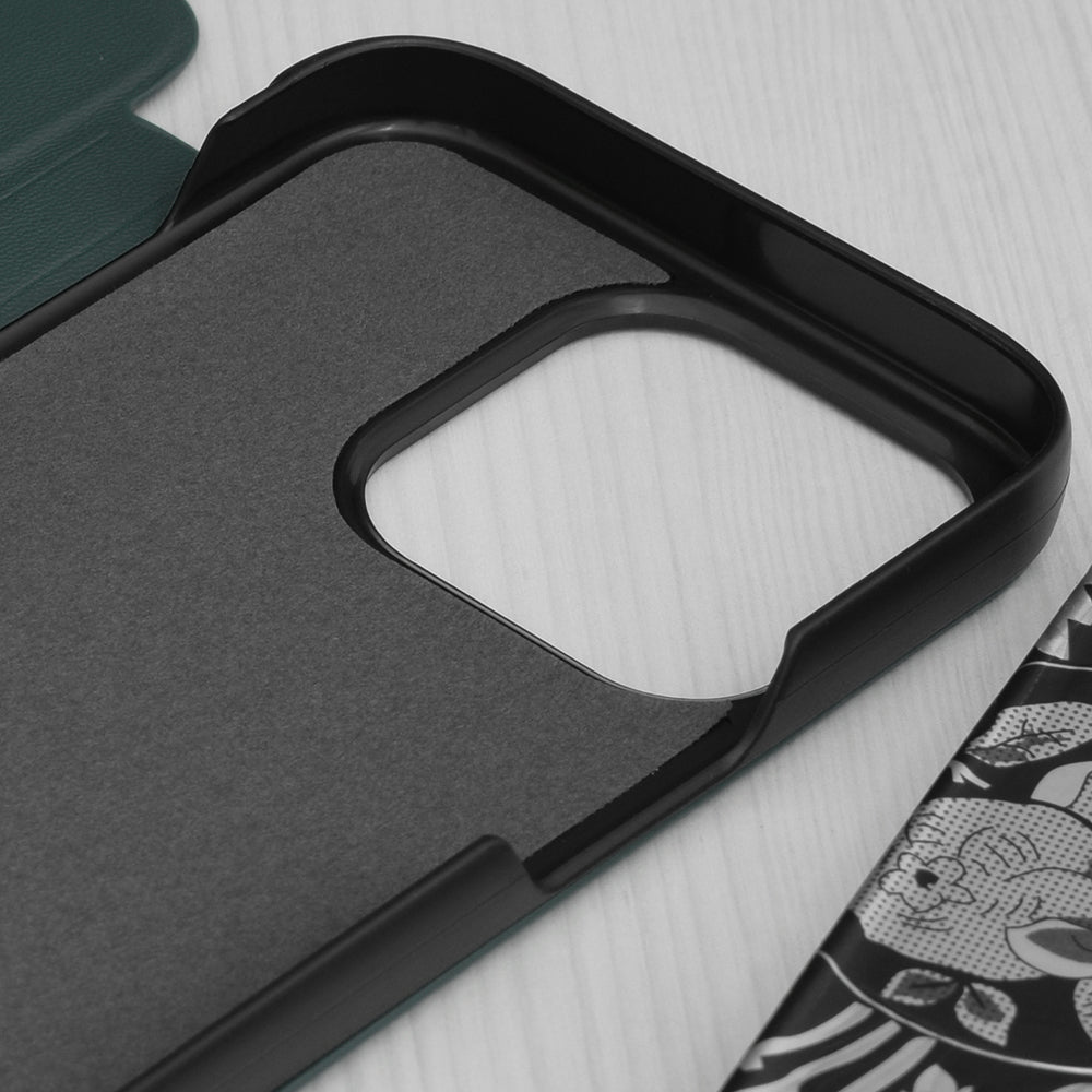 Coque pour Apple iPhone 15 Pro, Techsuit, eFold, Vert