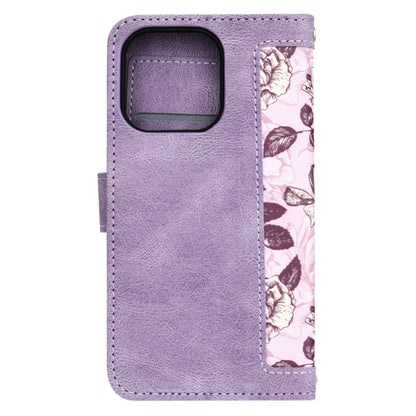 Coque pour Apple iPhone 15 Pro, Techsuit, FlipCraft, Violet