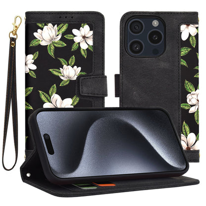 Coque pour Apple iPhone 15 Pro, Techsuit, FlipCraft, Noire