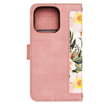 Coque pour Apple iPhone 15 Pro, Techsuit, FlipCraft, Rose