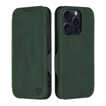 Coque pour Apple iPhone 15 Pro, Techsuit, Safe Wallet Plus, Vert