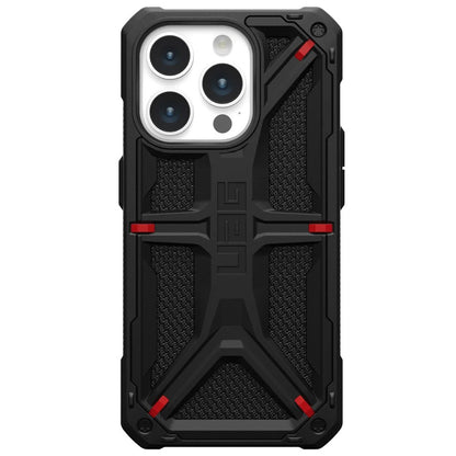 Coque pour Apple iPhone 15 Pro, Urban Armor Gear, Monarch Kevlar, Noire
