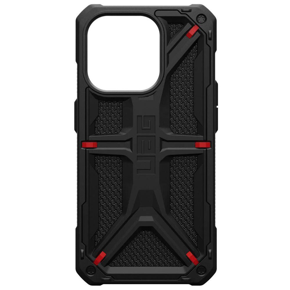 Coque pour Apple iPhone 15 Pro, Urban Armor Gear, Monarch Kevlar, Noire