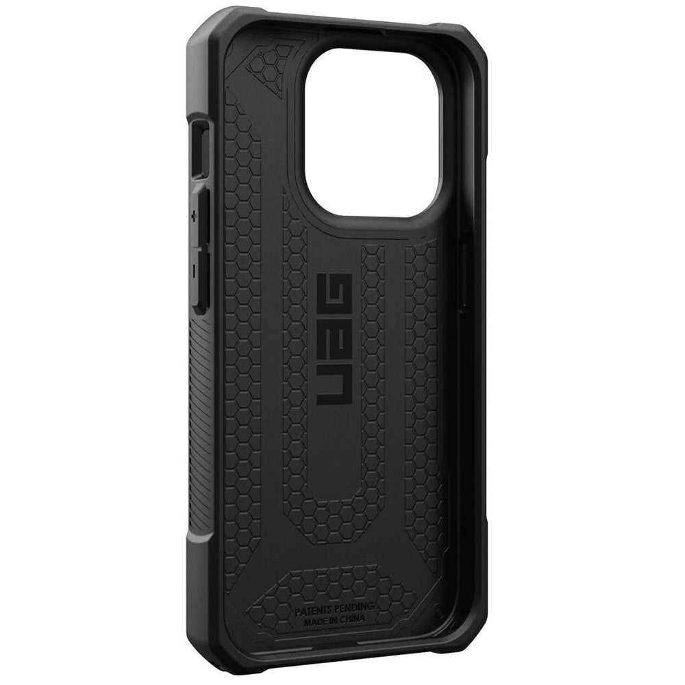 Coque pour Apple iPhone 15 Pro, Urban Armor Gear, Monarch Kevlar, Noire