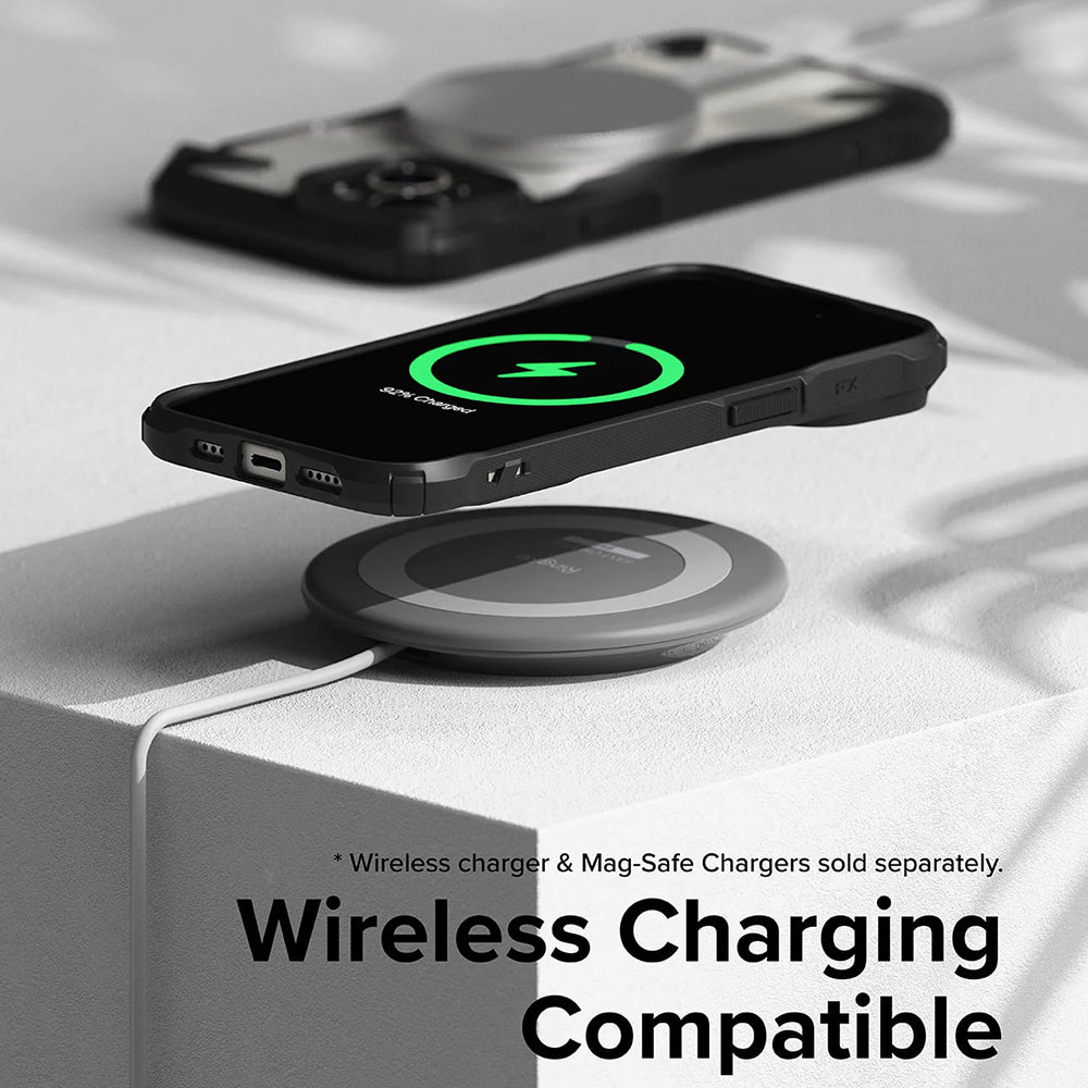 Étui pour Apple iPhone 15, Ringke, Fusion X, Noir