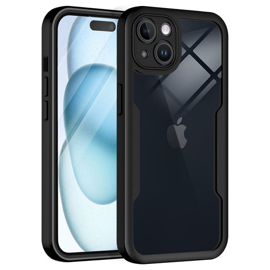 Étui pour Apple iPhone 15, Techsuit, ColorVerse 360, Noir
